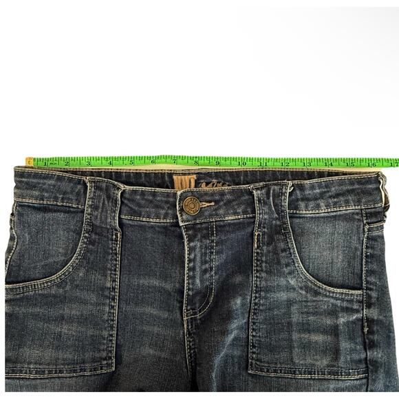 Vintage Kut From THe Kloth Boyfriend Jean Shorts Chloe Size Large Pockets - Picture 5 of 8